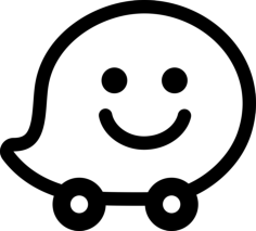 Brand Waze Outline Svg Vector, Free Vectors File